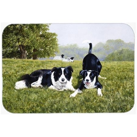 SKILLEDPOWER Lets Play Border Collie Mouse Pad; Hot Pad or Trivet SK252958